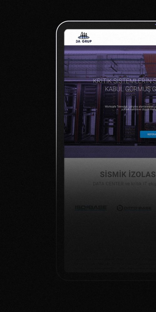 3agrup kurumsal web sitesi tasarımı