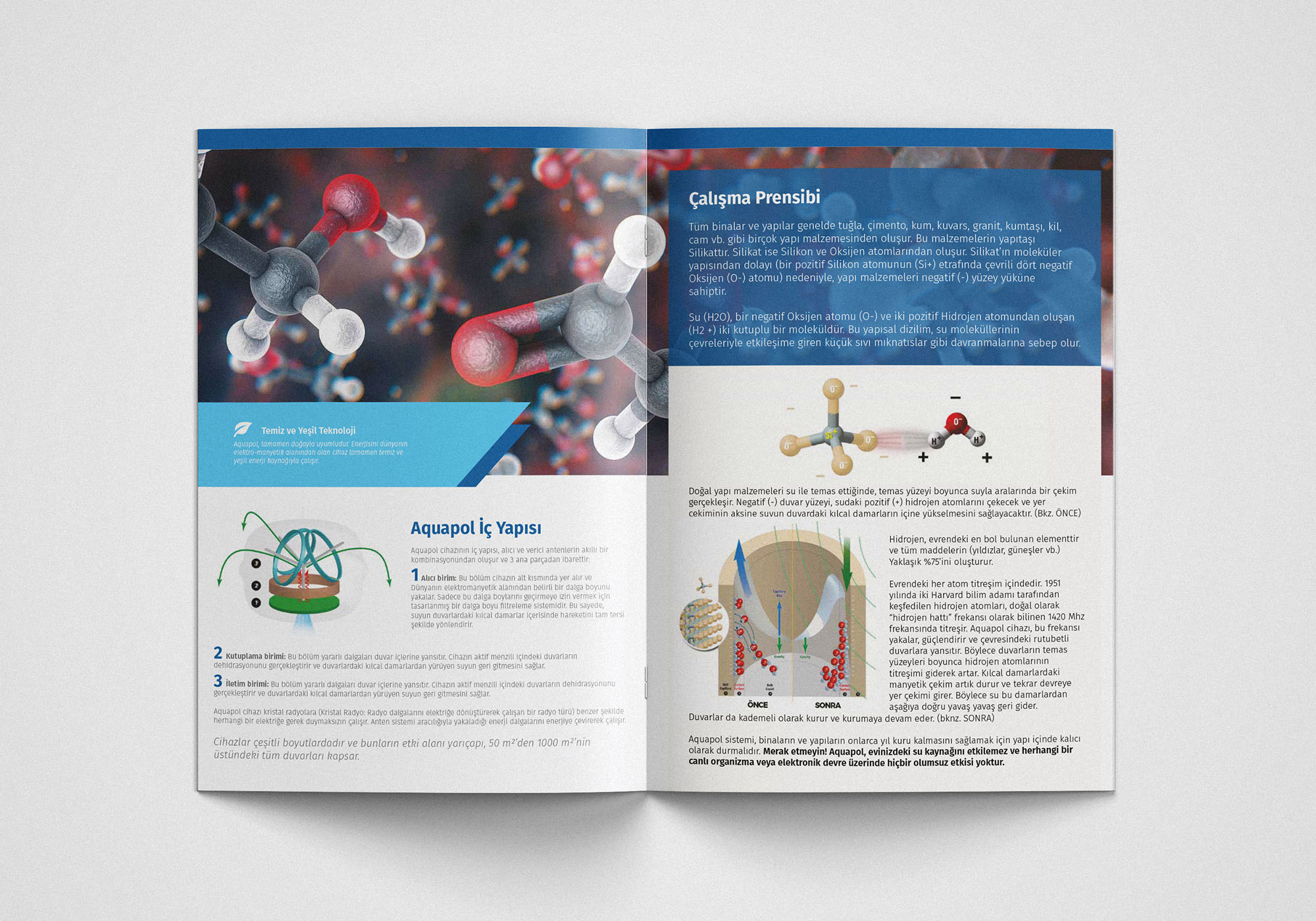 Aquapol Katalog Tasarımı Mockup