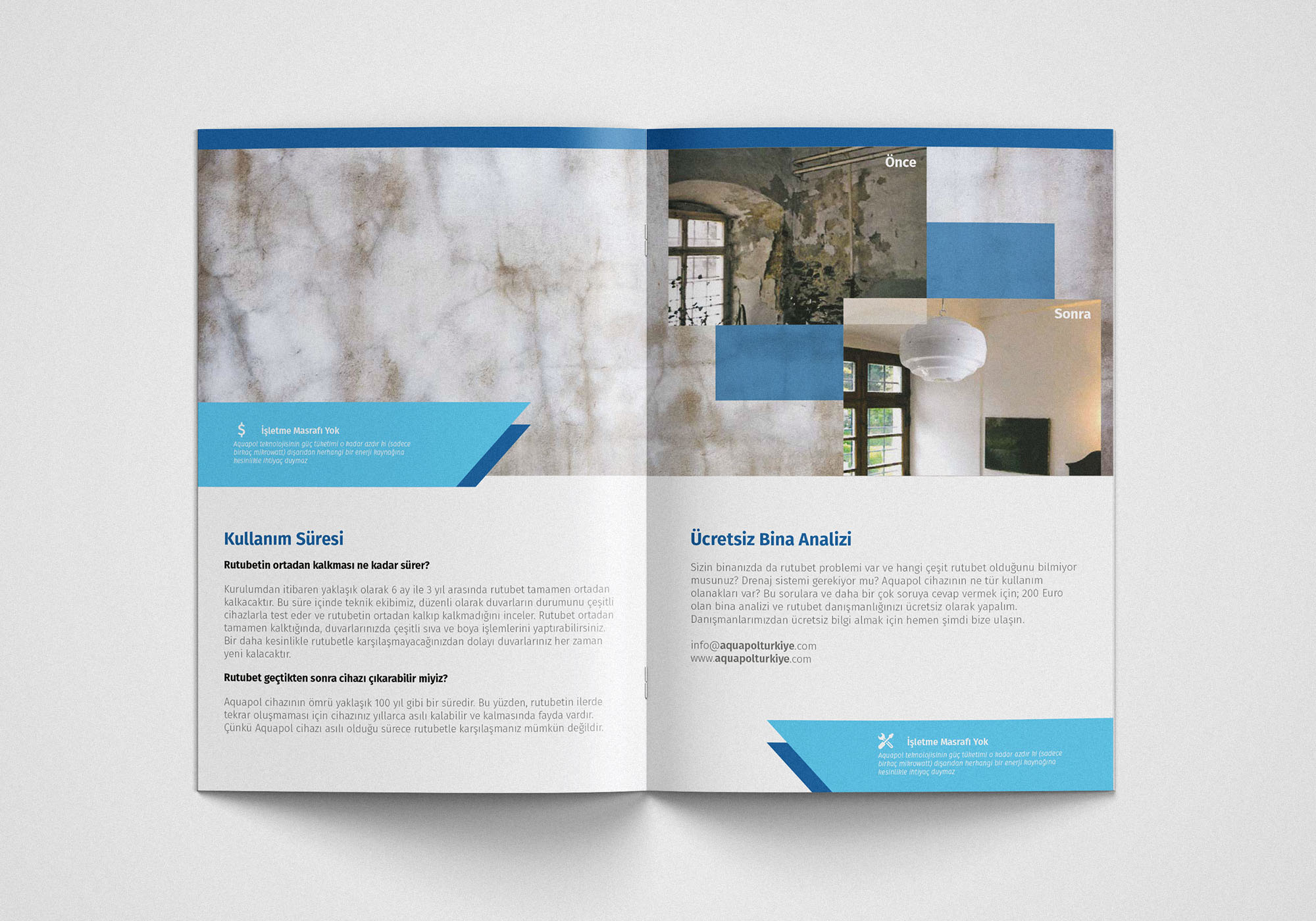 Aquapol Katalog Tasarımı Mockup