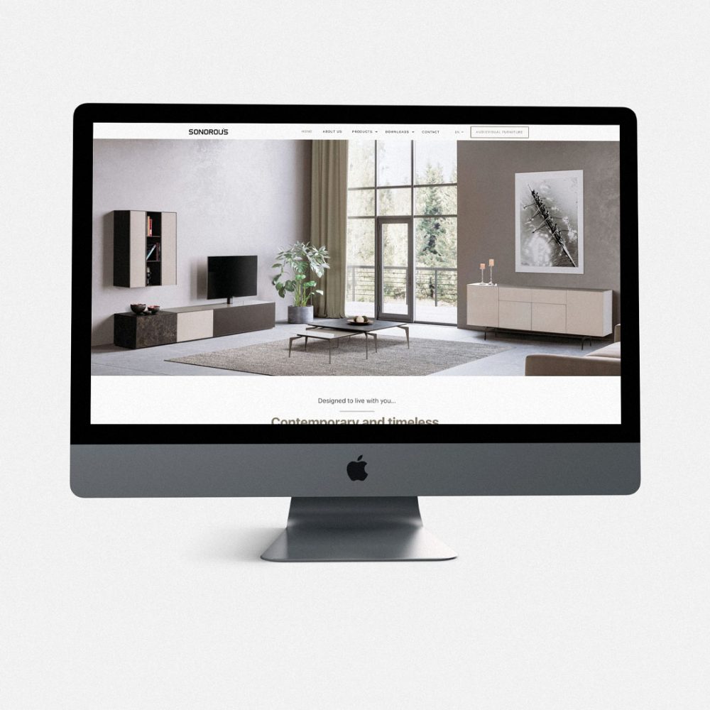 Sonorous Kurumsal Web Sitesi Tasarımı